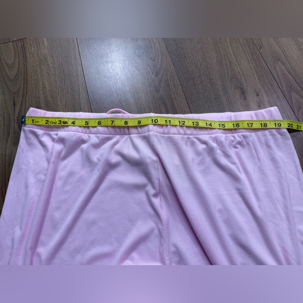 NWT Skims Soft Lounge Rib Sleep Pajama Set Pink Cherry Blossom Size 2X - Picture 14 of 16